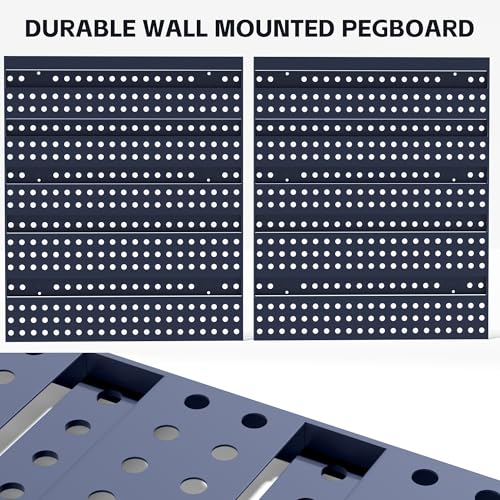 KJE 30PCS Wall Mounted Storage Bins, Plastic Tool Organizer for Garage Storage, Screws, Nuts, Bolts, Small Hardware Parts -Black, Yellow