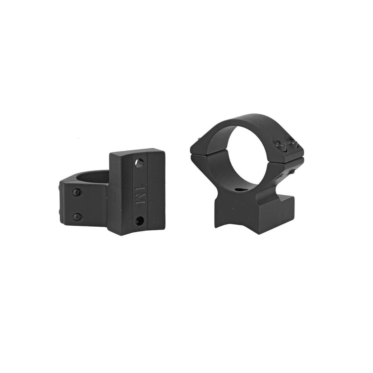 Talley Lightweight Alloy Cascade 1in Short Action Medium Rings Scope Mount, Blue