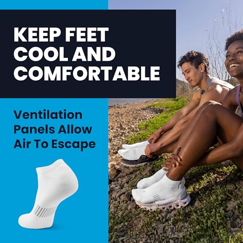 Balega Unisex Tempo Running Socks 3-Pack Small White Multicolor