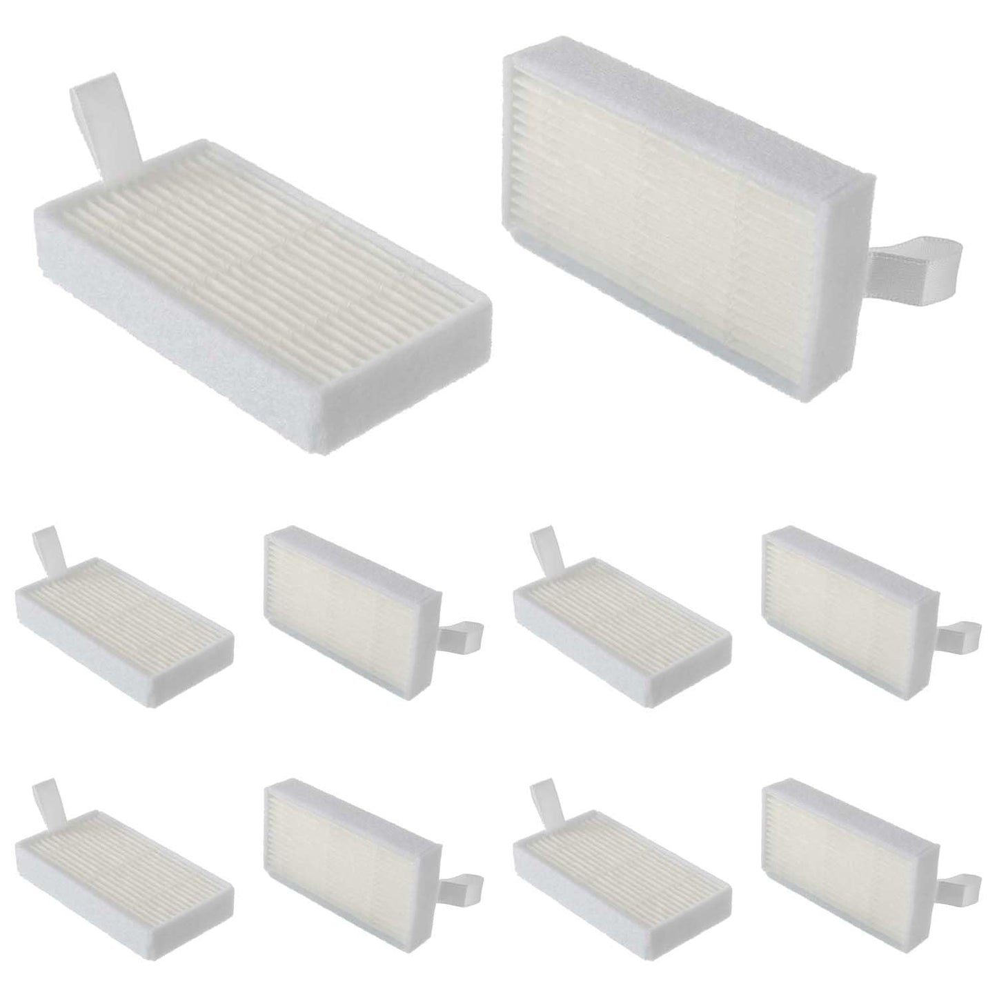 EPLZON HEPA Vacuum Filters Replace for I-LIFE v3 v3s V3s pro v5 v5s v5s Pro I-LIFE Robot Vacuum Filters(pack of 10pcs)