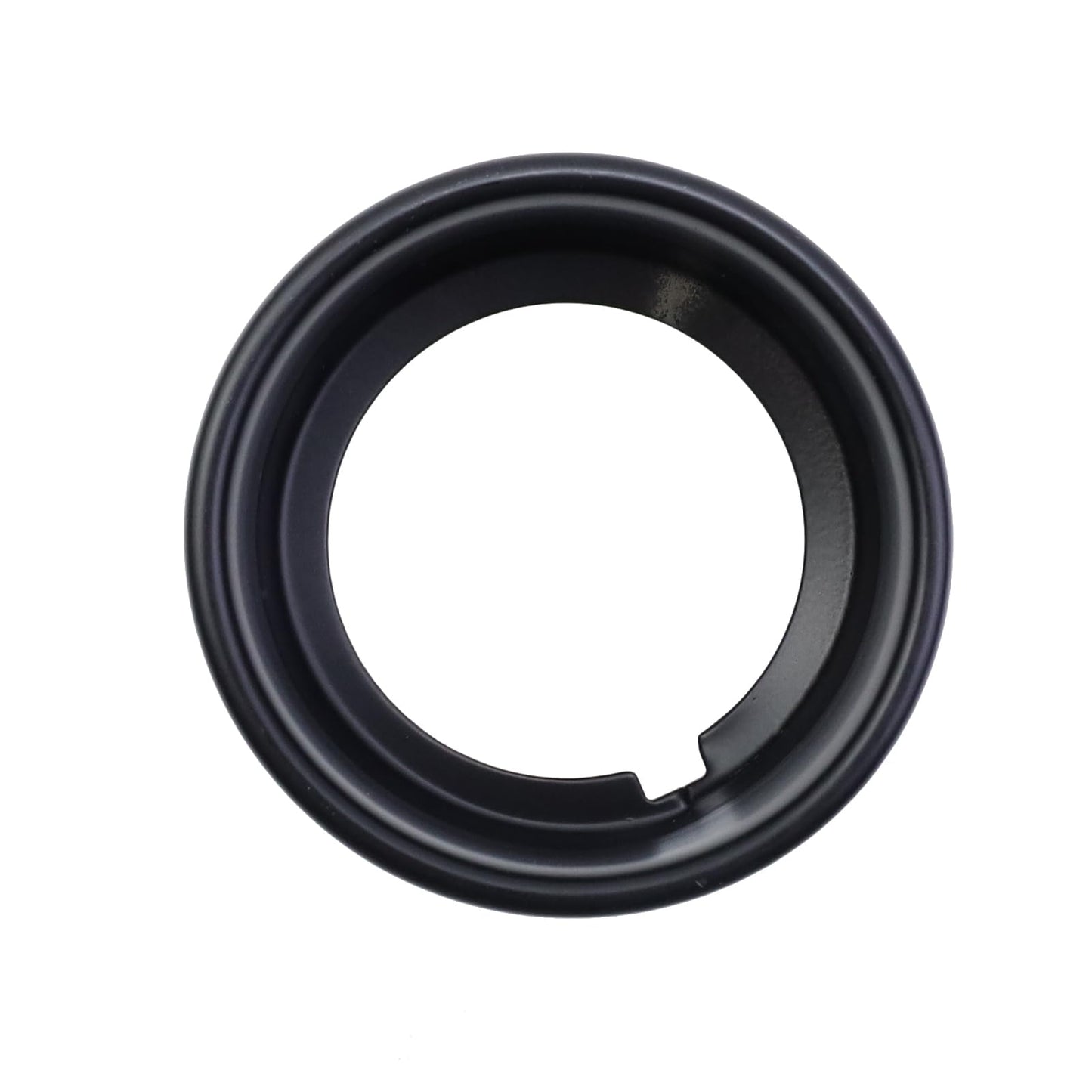 Wealrit 4 Pcs Metal Light Socket Shade Ring Lamp Shade Collar Rings Lock E26 Ceramic/Porcelain Socket 1-1/2 Thread Diameter(Black)