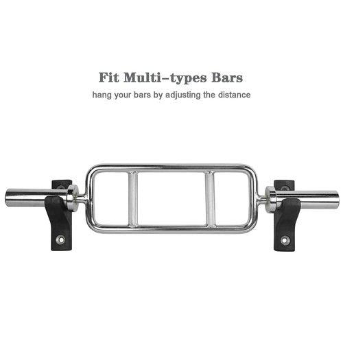 Luwint Barbell Holder Wall Mounted, Premium Horizontal Single Bar Storage Rack