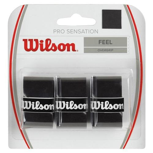 Thin Tennis Overgrip - Wilson Pro Sensation 3 Pack - White