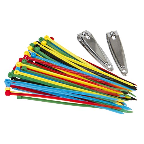 Secure Cable Ties for Travel Bags - 4 Pack