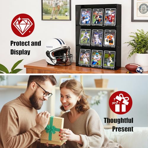 130PT Magnetic Card Holders for Thick Trading Cards - 15ct