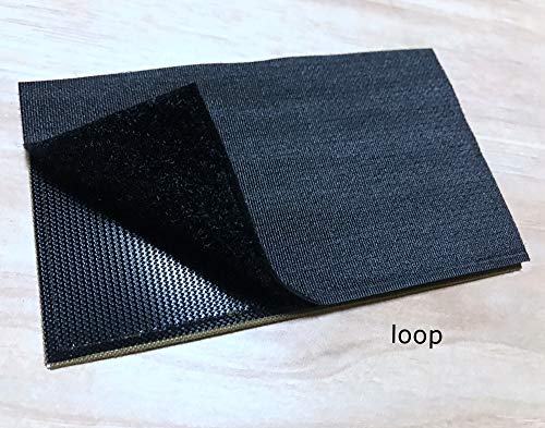 JUJUPUPS 2 Pack Glow in the Dark Black/White American Flag Tactical Patches 2" x 3.5"