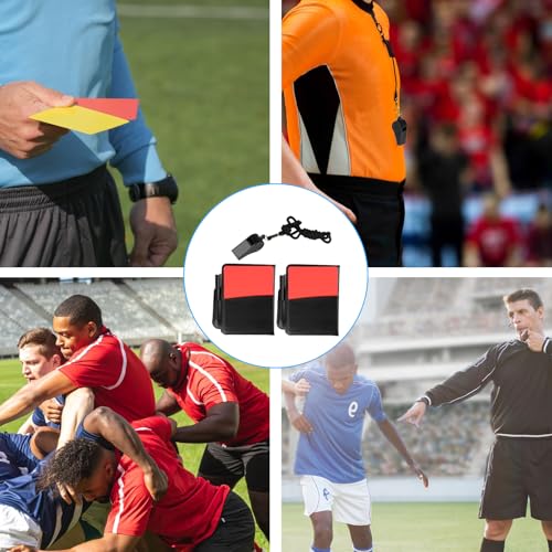 Soccer Referee Kit with Cards and Whistle - Essential Officiating Tools