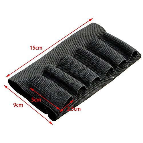 Tactical Buttstock with 8 Round Shotgun Shell Holder Pouch