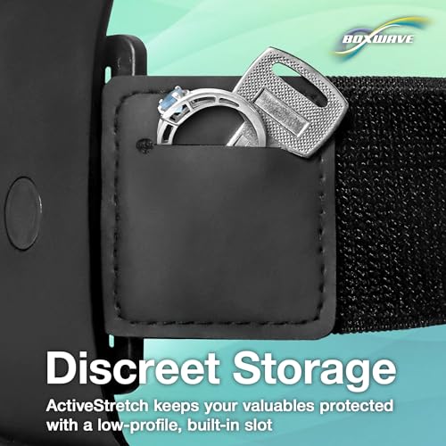 Adjustable Sport Armband for Sony NW-A40 Walkman - Jet Black