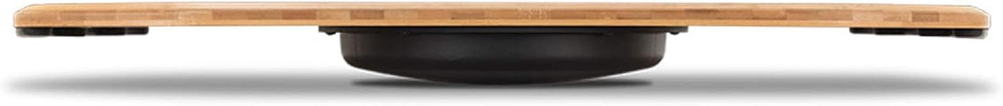 UPLIFTDESK Bamboo Motion-X Balance Board - 27” Ergonomic Wobble Board for Core Stability & Anti-Fatigue Support