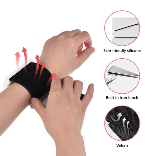 BSAFP Wrist Weights Set of 2, Adjustable Silicone Wrist and Ankle Weights for Women and Men, Adjustable Silicone Weight Bracelets (1Lbs Each) Suitable for Yoga, Pilates, Dance, Running, Jogging (White, 2 lbs Pair (1lb Each))