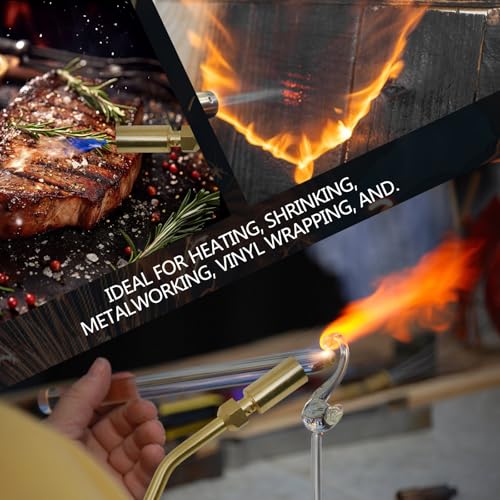 Brass MAPP Torch Pencil Flame (Torch Only)