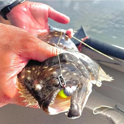 50pcs Stainless Steel Fishing Speed Clips - 0.98in 125lb Quick Change Snap