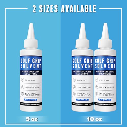 Golf Grip Solvent 5 Oz - Professional Re-gripping Solution