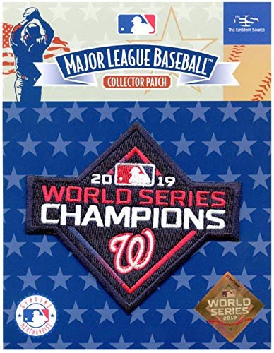 2019 World Series Champions Patch - Washington Nationals