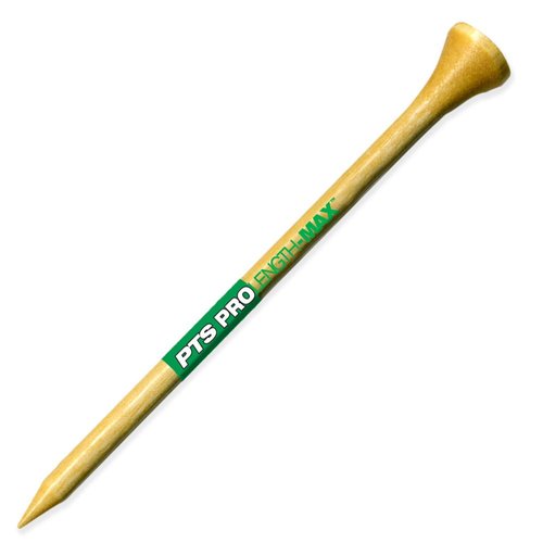 Pride Professional Tee System (4 inch ProLength Max Tee - 50 Count Bags (Green on Natural)