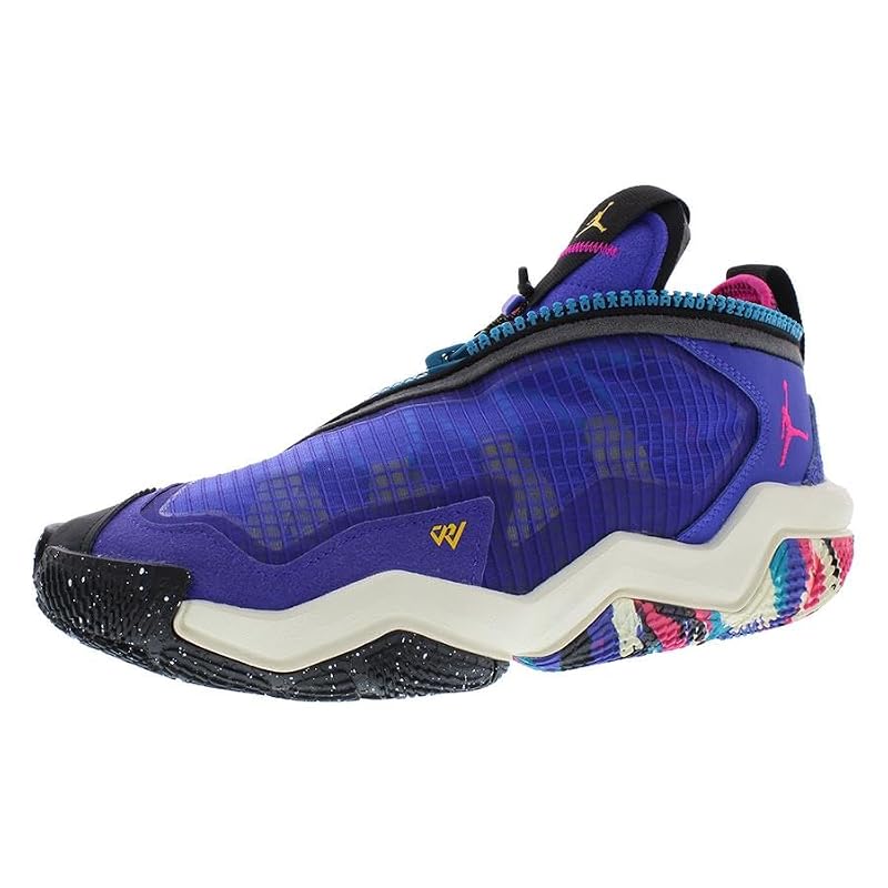 Unisex Basketball Shoes - Nike Jordan Why Not .6 - Bright Concord/Pink Prime