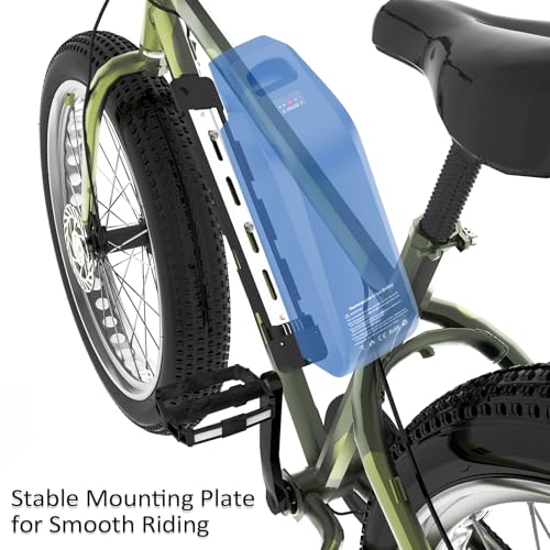 Ebike Battery Mounting Plate Bracket with Connector - 5 Pins