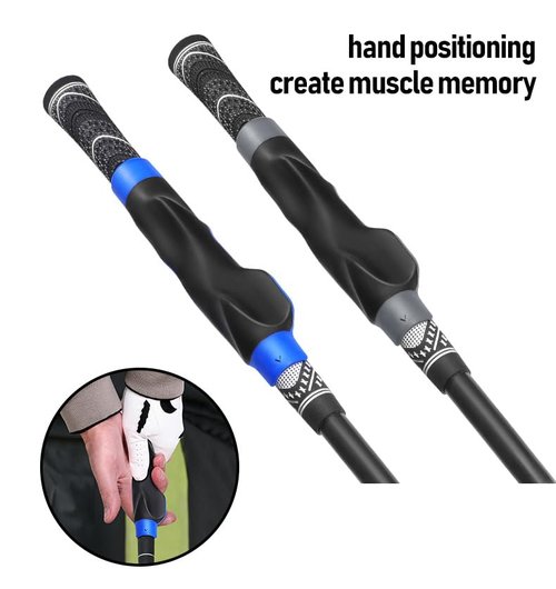 BENTUGO Golf Grip Trainer Hand Placement & Muscle Memory Trainer for Improved Swing, Accuracy, & Control. Durable Trainer for All Skill Levels Right-Handed