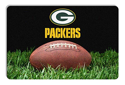 NFL Green Bay Packers Pet Bowl Mat - 18" x 12" Rubber