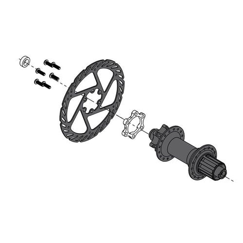 Dymoece 142 To 148 Boost Adapter,Bike Hub Adapter Conversion Front 100*15 to 110*15 Rear 142*12 to 148*12 ycle Freewheel Threaded Hubs Adaptor Disc Brake Rotor Bolts(142*12mm to 148*12mm(for rear))