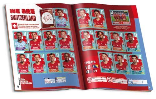 Panini FIFA World Cup 2026 Sticker Album – Multi-Color Official Collection