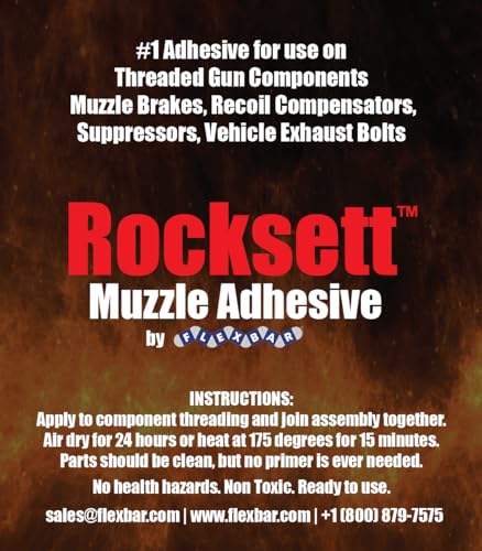Muzzle Adhesive - Heat Resistant 1oz for Brakes & Suppressors