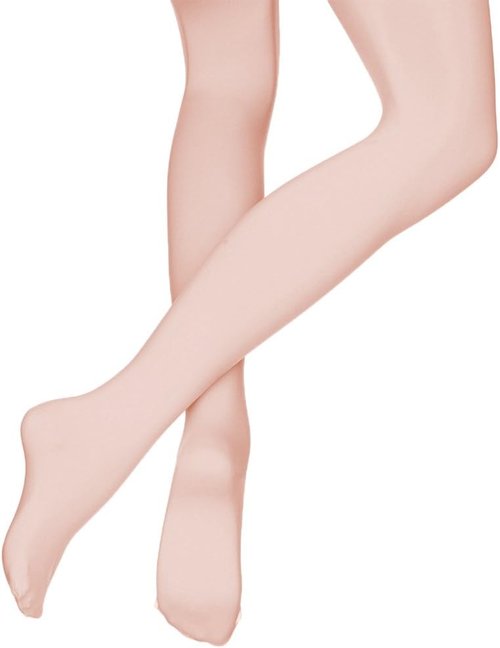 Bloch Dance Girls' Contour Soft Footed Tights - Comfortable Fit for Dance | Various Sizes Available
