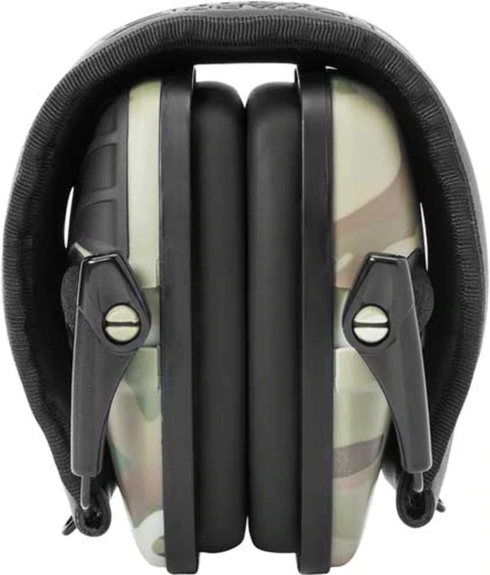 Howard Leight R-02526 by Honeywell Impact Sport Sound Amplification Electronic Shooting Earmuff, MultiCam