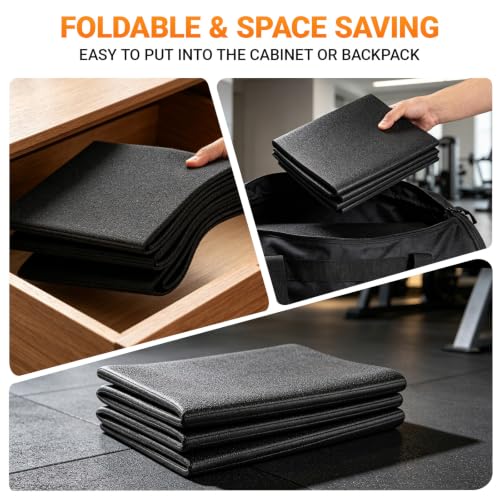 55x24 Inch Anti-Slip Treadmill Mat for Home Gym Floor Protection