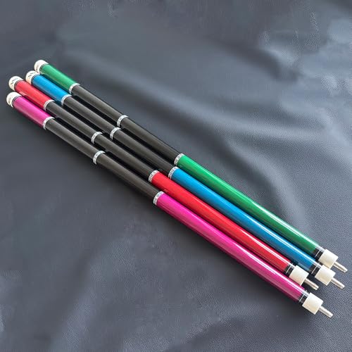 Tai Ba 58-Inch Pool Cue Set, 13mm Tip, 18-21oz, Hardwood Two-Piece