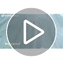 Odoland Sandproof Beach Blanket, Waterproof Portable Mat with Carry