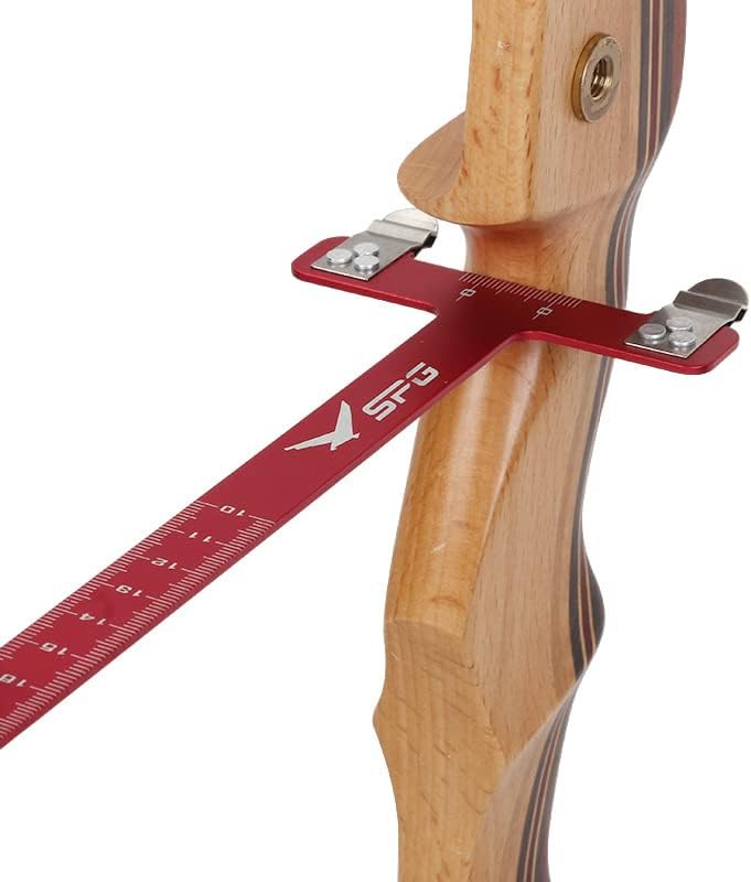 SOPOGER Archery Bow Square - T Shape Ruler Measurement Tool Kit for Recurve & Compound Bows