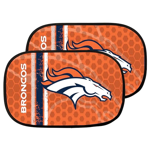 Denver Broncos Auto Shade - 2 Pack Car Sun Shades