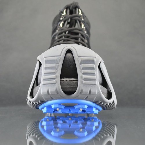 Winter Walking High-Pro Ice Cleat, Heavy-Duty Industrial Grade Traction Aid for Walking on Snow and Ice, Size XX-Large (1 Pair)