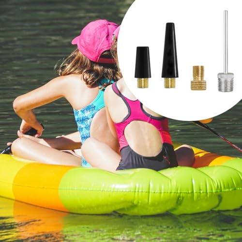 12-Piece Ball Pump Needle and Nozzle Inflator Adapter Kit