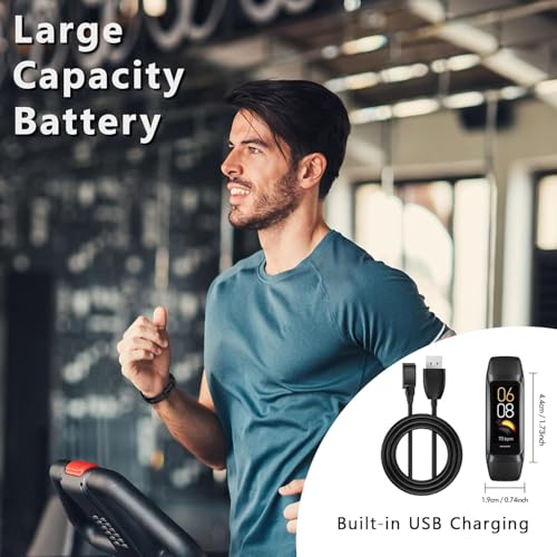 Fitness Tracker with Heart Rate, Blood Oxygen & Sleep Monitor