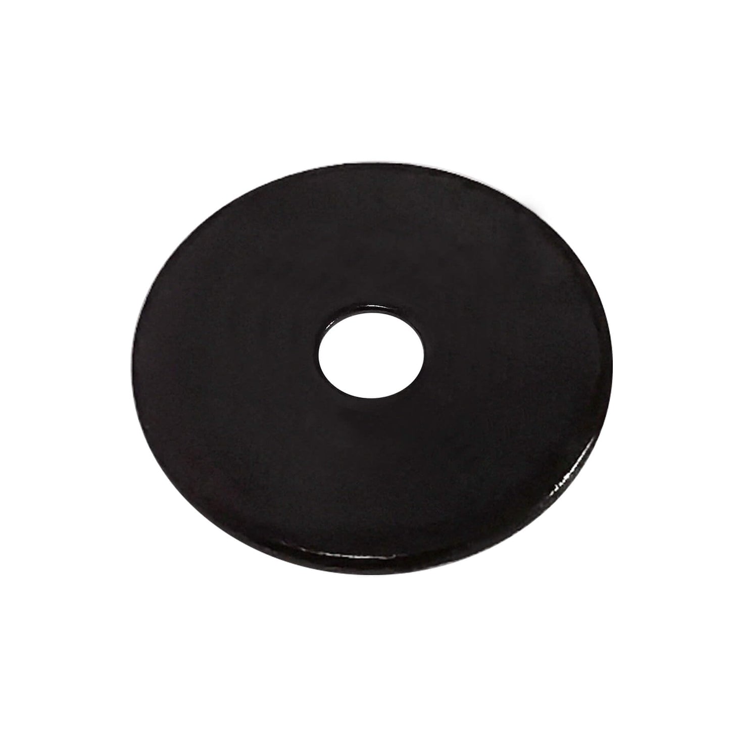 Wulankd 100 Pack 1/4" ID x 1" OD Fender Washer, Black Oxide, 18-8(304) Stainless Steel, Washers for 1/4" Screws & Bolts