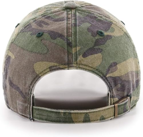 Adjustable Camo Clean Up Hat Cap for Baseball Fans - One Size Fits All