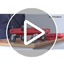 Snowmobile Dolly Set with Heavy Duty Straps - 1500 lbs Capacity
