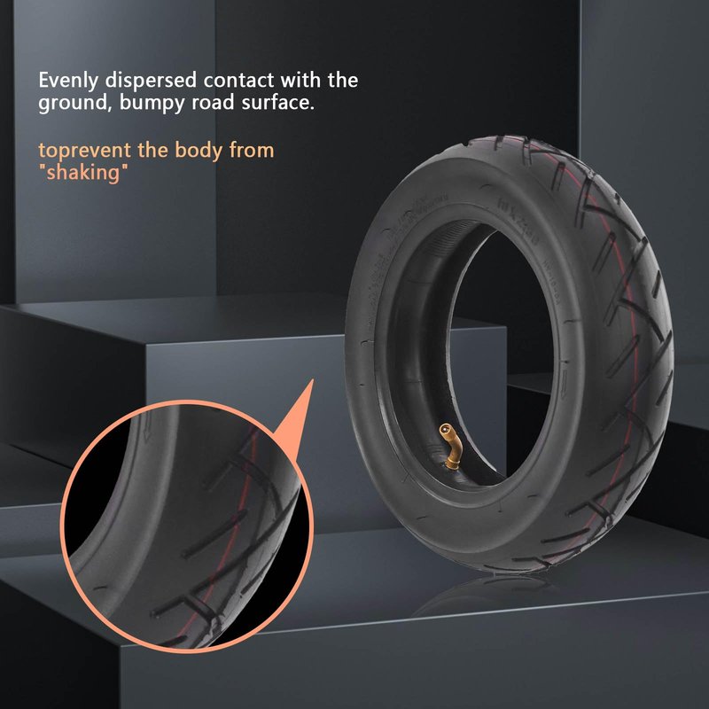YONJILL 10 * 2.5 10 Inch Electric Scooter Replacement Tire, Compatible 10 Inch Electric Scooter with Inner Tire