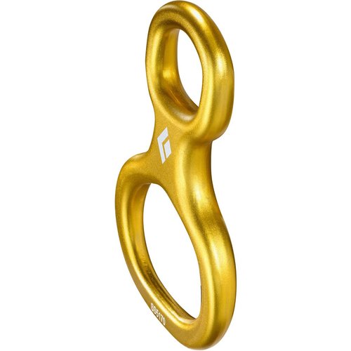 BLACK DIAMOND Super 8 Belay Rappel Device | Lightweight Figure 8 | Smooth Rope Control | Ideal for Rescue & Rappelling