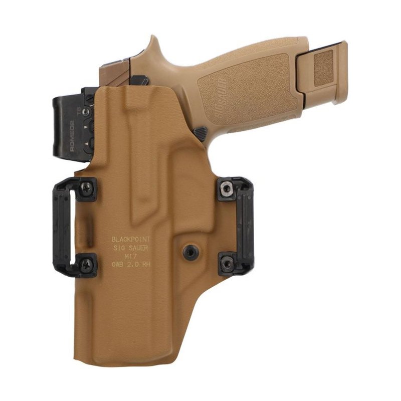Sig Sauer P320-M17 Adjustable OWB BlackPoint Durable Lightweight Tactical Right-Handed Concealed Carry Holster