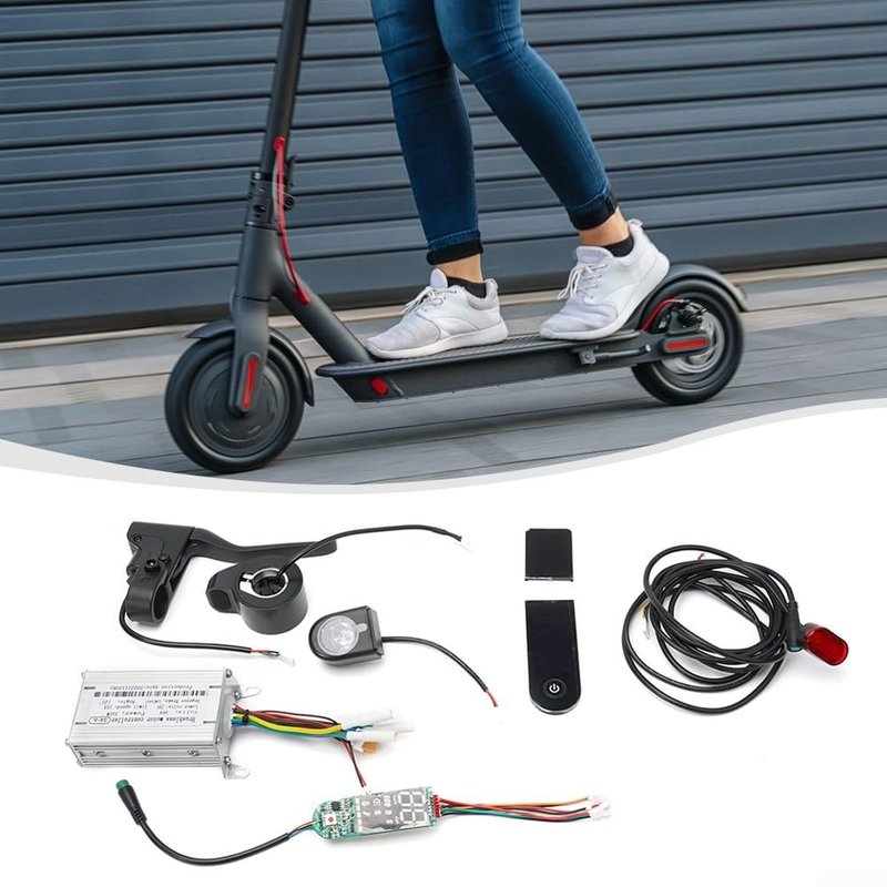350W 36V 15A Scooter Controller Board Motherboard kit, with Led Display and APP Hover Board Controller Accessories, Protection for overvoltage, overcurrent, overheating undervoltage