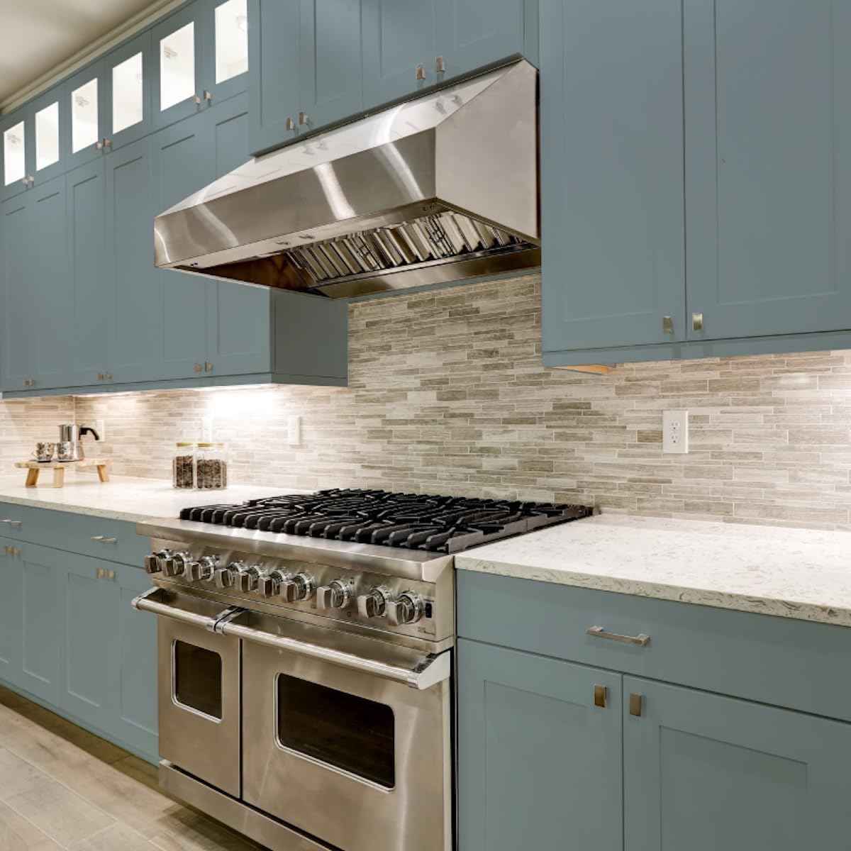 Oxford Blue Cabinet Makeover Kit - 7-Piece DIY Set for Regal Navy Finish