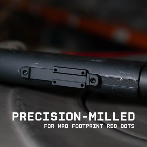 Monstrum Red Dot Mount Compatible with Mossberg 500/535/590/835/Shockwave Series Shotguns | Compatible with MRO Standard Red Dots