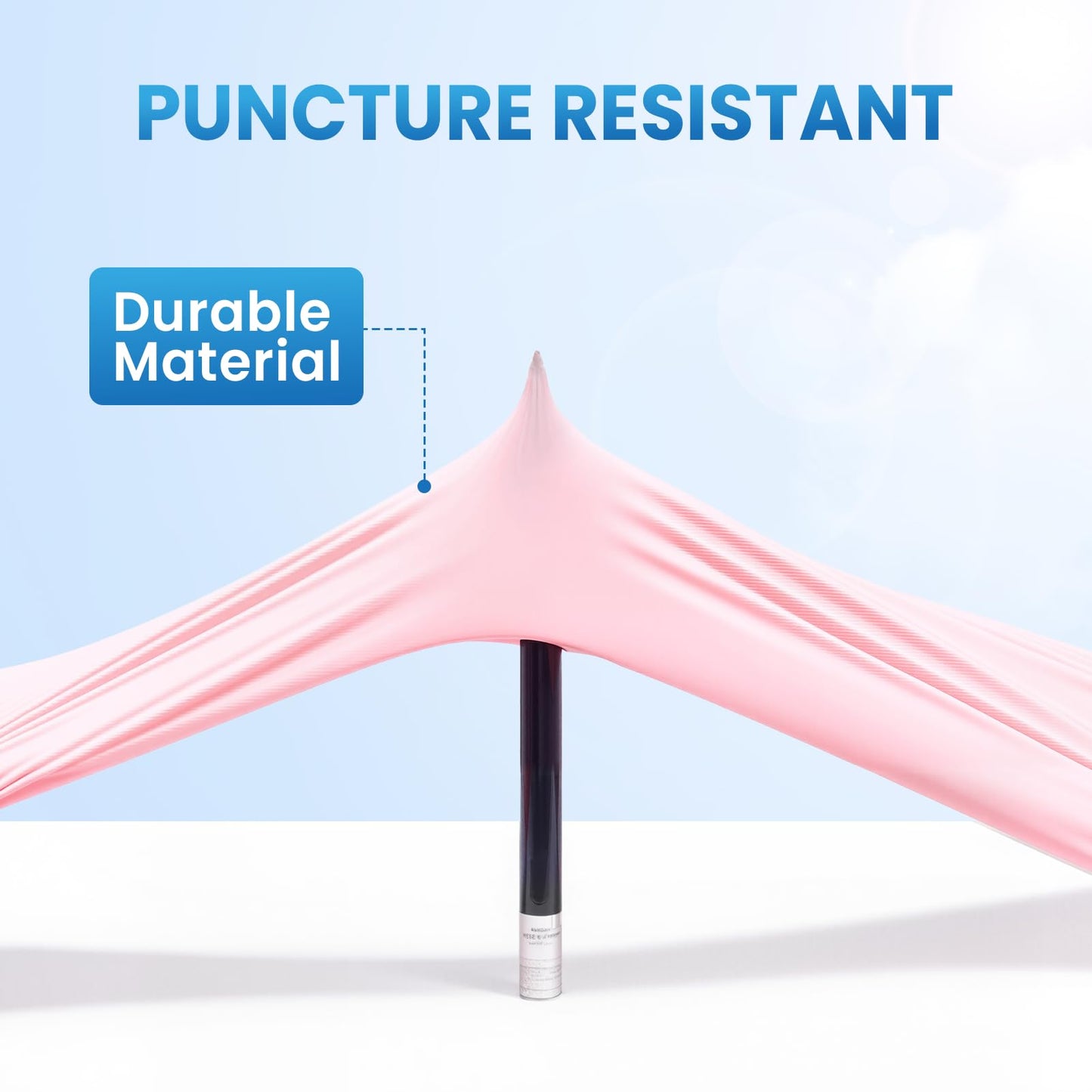 Borje Light-Duty Nitrile Disposable Gloves, 100 Count, Pink, Medium, Latex & Powder-Free, Food Safe, Esthetician, Cleaning, Cooking