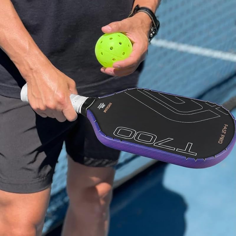 Pickleball Paddle Edge Guard Tape - Pre-Cut V, 26mm Width - Scales Purple