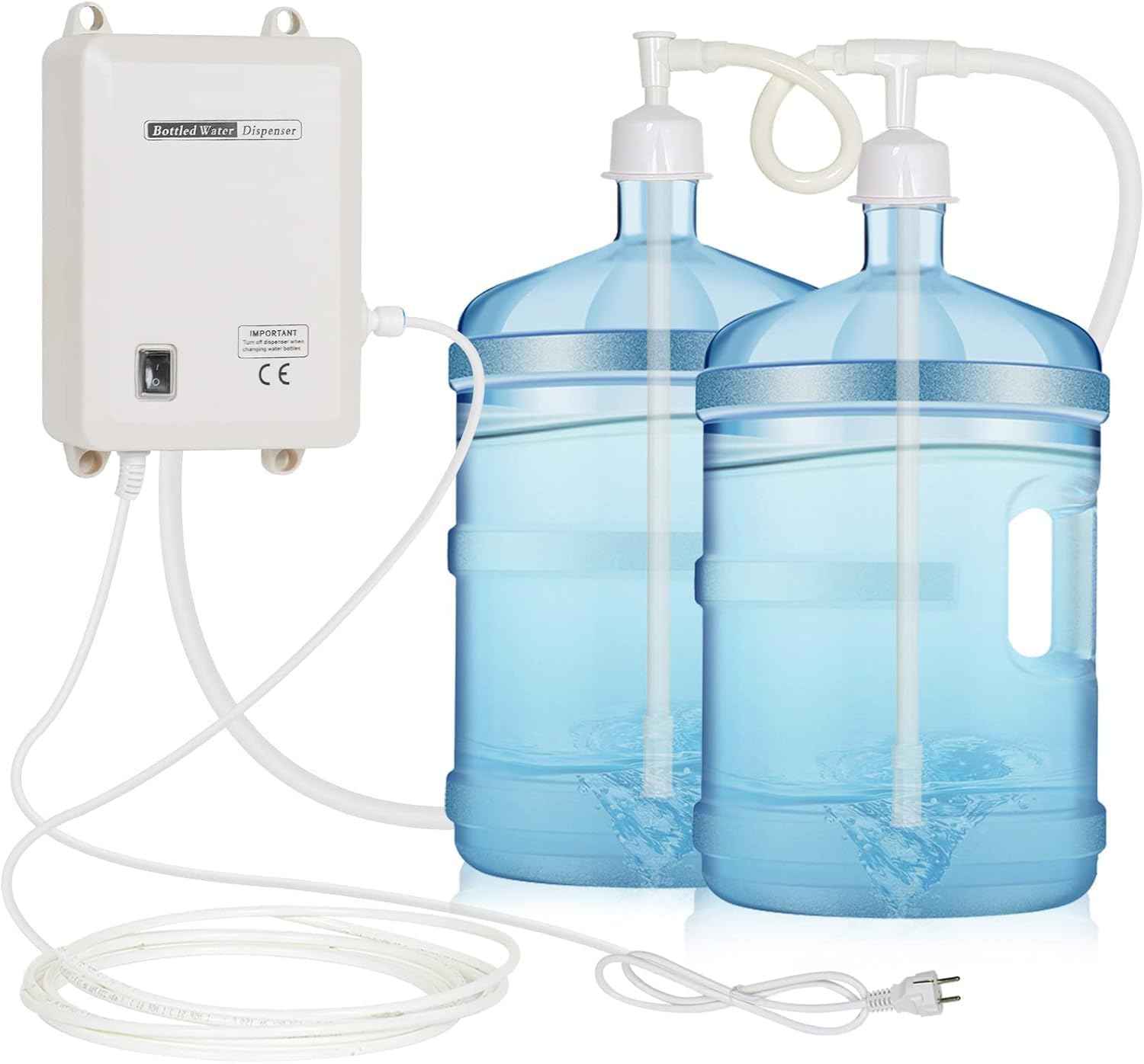 Electric Water Dispenser Pump for 5 Gallon Bottles - Quiet 110V Water Pump for Kitchen & Refrigerator