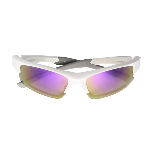 Easton Women's Reflex Blade-Style Sports Sunglasses, White, 135 mm